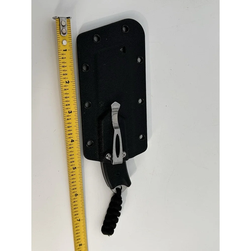 CRKT Razel Compact Fixed Blade Cleaver Knife D2 Blade G10 Handle 3.0 OZ 4036